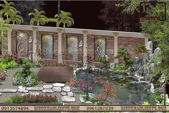 Đơn vị thi công cảnh quan dự án sân vườn